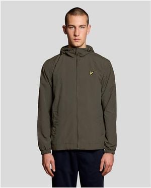 Lyle & Scott Lyle & Scott Water Resistant Zip Through Jacket - Green