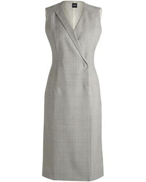 BOSS Dimala T-Shirt Dresses - Grey