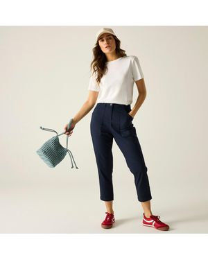 Regatta Shorebella Capri Trousers - Blue