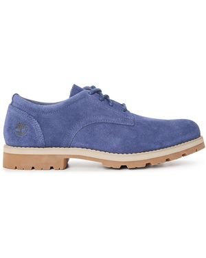Timberland Britton Square Rust Derby Shoes - Blue