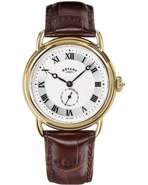 Rotary Heritage Sherlock Ss Watch - Metallic