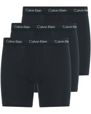 Calvin Klein Calvinklein 3 Pack Boxer Briefs - Black