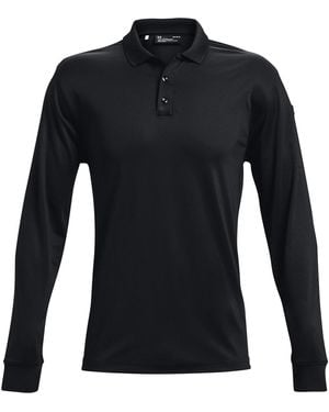 Under Armour Long Sleeve Performance Polo Shirt - Black