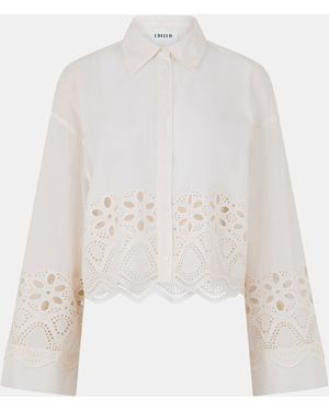 EDITED Sophia Blouse - White