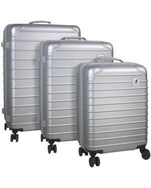 Kangol Adults Hard Suitcase - Grey