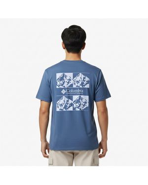 Columbia Breaker Tide Graphic Tee - Blue