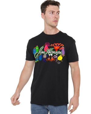 Other Jim Henson Sketch Collage T Shirt - Black