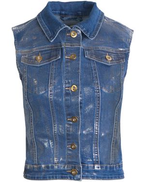 Amy Lynn Soho Denim Gilet - Blue