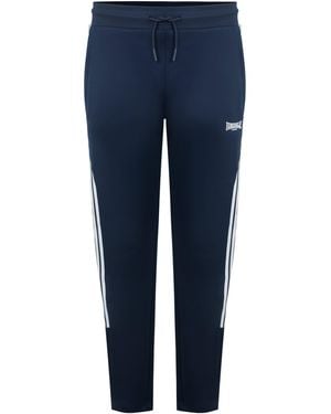 Lonsdale London 2 Stripe Tapered Pant - Blue