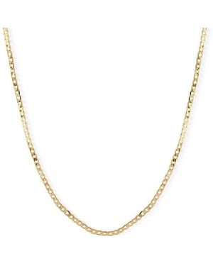 Serge Denimes Flat Cuban Chain - Metallic