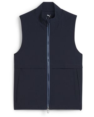 PUMA Ripguard Vest Performance Golf Jacket - Blue
