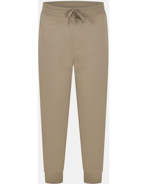 HUGO Closed Hem Fleece Joggers - Natural
