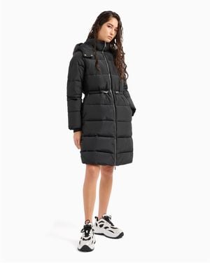 ARMANI EXCHANGE Insulated Short Puffer Jacket - Black