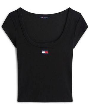 Tommy Hilfiger Slim Fit T-Shirt - Black
