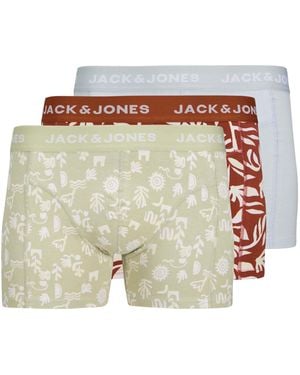 Jack & Jones Trunks 3 Pack Boxers - Multicolour