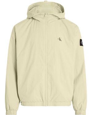 Calvin Klein Lightweight Windbreaker - Natural