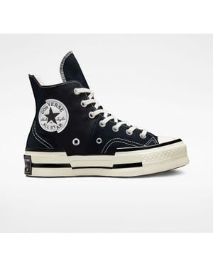 Converse Adults Chuck 70 Plus Canvas High-Top Trainers - Blue