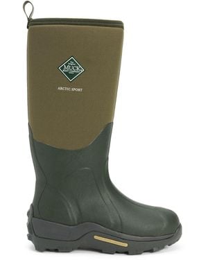 Muck Boot Arctic Sport Pull On Wellington Boot - Green