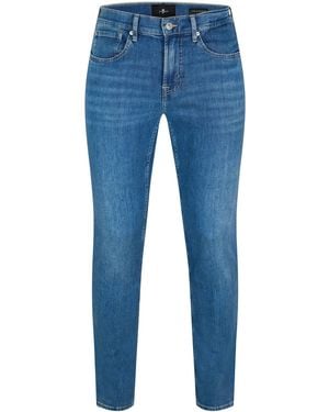 7 For All Mankind Straight Leg Jeans - Blue