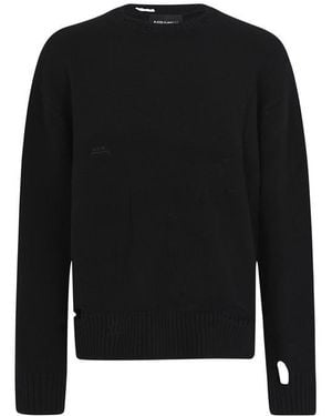 A_COLD_WALL* Oversized Knit Jumper - Black