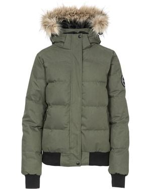 DLX Kendrick Fitted Insulated Down Jacket - Green