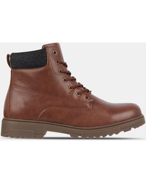 Deakins Hiker Rugged Boots - Brown