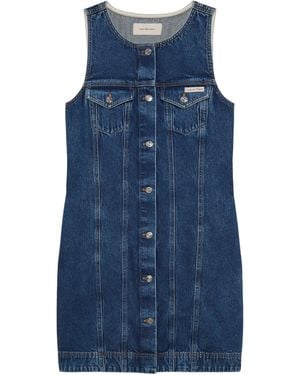 Calvin Klein Mini Dress - Blue