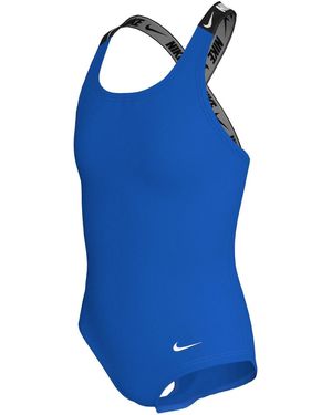 Nike Crossback One-Piece Swimsuit - Blue