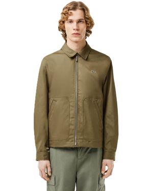 Lacoste Shorts Bomber Jacket - Green