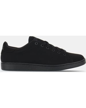 Lonsdale London Leyton Leather Trainers - Black