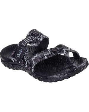 Skechers Reggae Flat Sandals - Blue