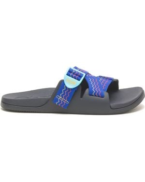 Chaco Chillos Slide Sandal - Blue