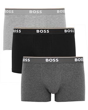 HUGO Power Cotton Trunk - Black