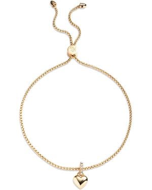 Ralph Lauren Heart Slider Bracelet - Metallic