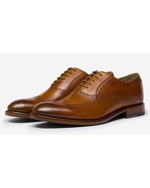 Oliver Sweeney Ledwell Traditional Perforated Brogues - Brown