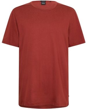 BOSS P Tiburt Short Sleeve T-Shirt - Red