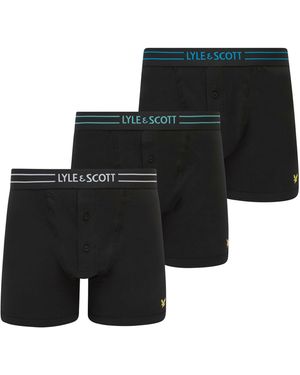 Lyle & Scott Lyle Lewis 3Pk - Black