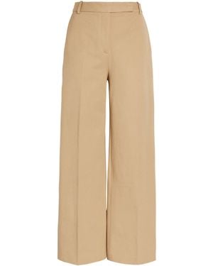 JOSEPH Yukio-Pant-Gab Stretch - Natural