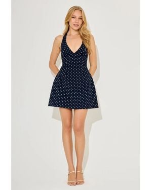 Odd Muse Mini Dress - Blue