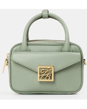 Ted Baker Leather Cross Body Bag - Green