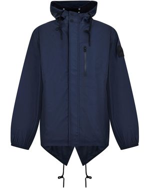 Jacket Elements Rain Anorak - Blue