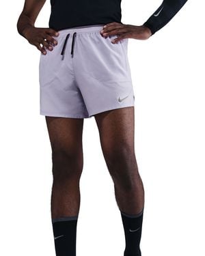 Nike Stride 5In Performance Shorts - Purple