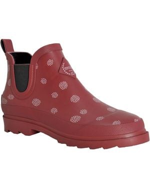 Regatta Lady Harper Cosy Lined Ankle Wellington - Red