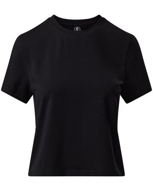 Gym King Victory Jersey Cap Sleeve Tee - Black