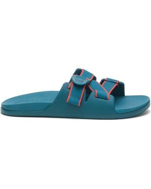 Chaco Chillos Slide Sandal - Blue