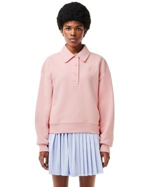 Lacoste Embroidered Crew Neck Jumper