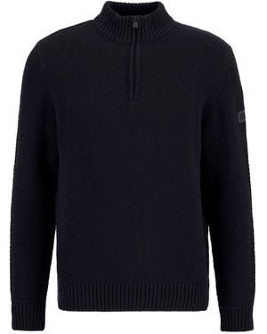 Barbour B.Int Enfield Half Zp Sn61 - Blue