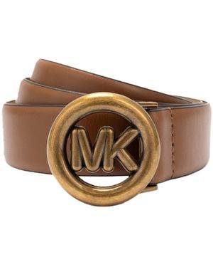 MICHAEL Michael Kors Leather Belt - Brown