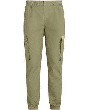 Calvin Klein Skinny Cargo Trouser - Green