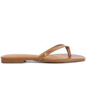 Dune Lasslie Flip Flops - Brown